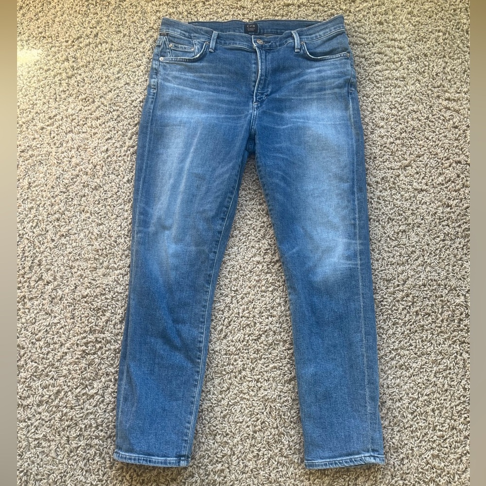 Citizens of Humanity Rocket Crop high rise skinny ankle jeans